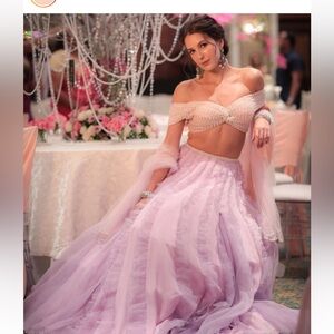 Shehla khan lehenga small set